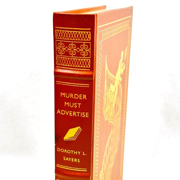 Franklin Library Hardcover "Murder Must Advertise" Dorothy L. Sayers (1989 Ed.) - Picture 4 of 10